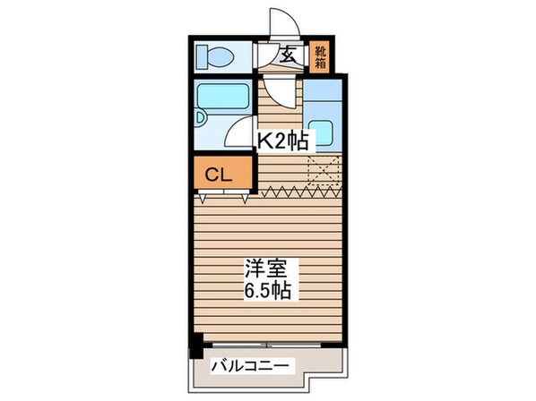 ＫＷビル壱番館の物件間取画像